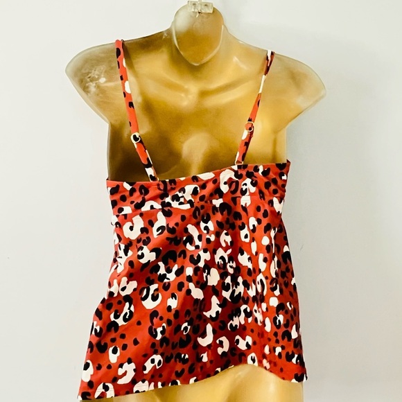 Kona sol Leopard Print Tankini Top - Picture 3 of 5